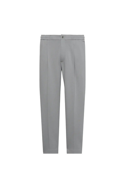 Calvin Klein TAPERED TECH KNIT PL, P87 Gri Erkek Pantolon