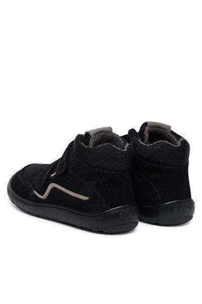 Froddo Ghete de gleznă pentru băieți, negre, Barefoot Tex, de toamnă