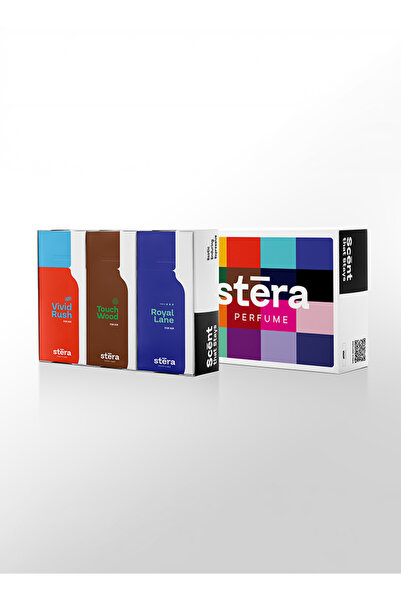 Stera DRIVEN ADVENTURE Men's Perfume Set of 3 - VIVID RUSH + TOUCH WOOD + ROY...