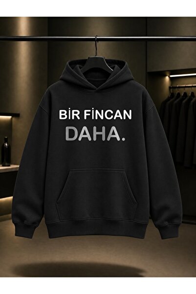 fame-stoned One More Cup Written and Printed Unisex 100% Cotton Hooded Sweats...