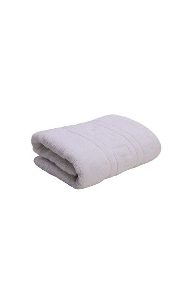OEM Prosop baie grecesc, bumbac, alb, 50 x 90 cm, 500 g/mp