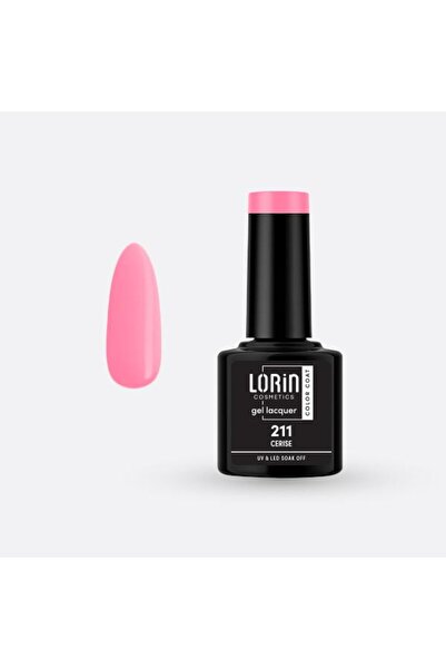 Lorin Cosmetics Lorin Ημιμόνιμο Βερνίκι Νυχιών Τζελ 8ml. # 211 (Κερίζ) - Λόρι...