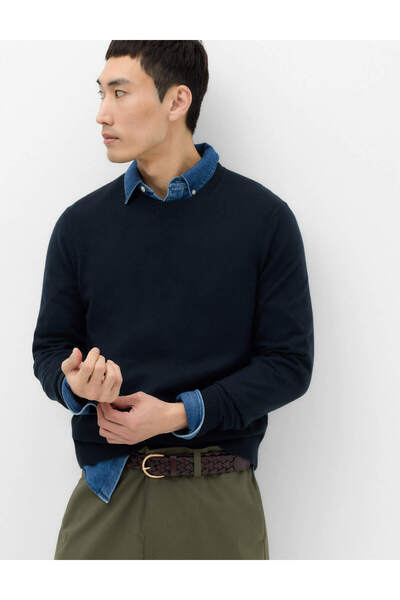 Marks & Spencer Air-Yarn Bisiklet Yaka Kazak