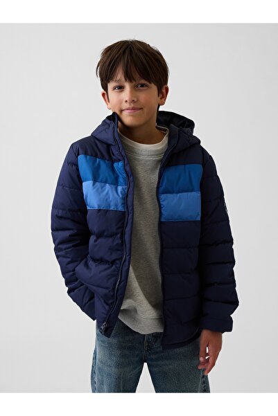 GAP Erkek Çocuk Lacivert Puffer Şişme Mont