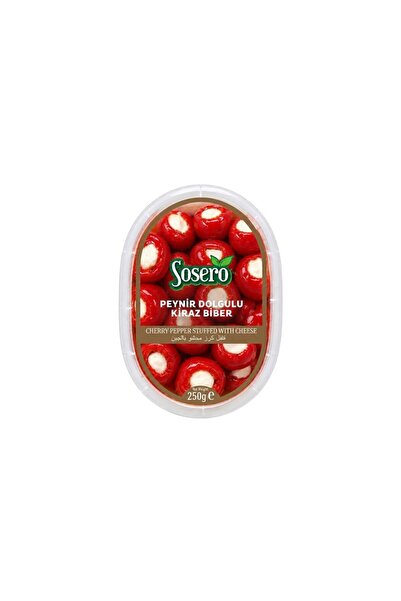 Sosero Peynir Dolgulu Kiraz Biber 250 gr