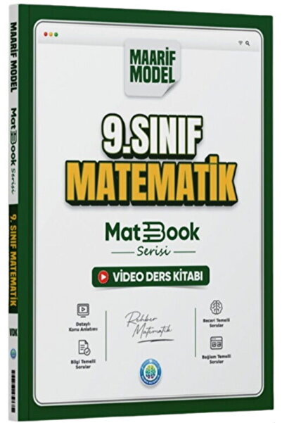 Rehber Matematik 9. Sınıf Matematik Matbook Serisi Maarif Model Video Ders Ki...