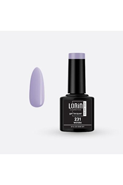 Lorin Cosmetics Lorin Ημιμόνιμο Βερνίκι Νυχιών Τζελ 8ml. # 231 (Γουιστέρια) -...
