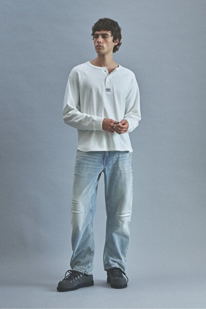 Pull & Bear Düşük bel baggy jean