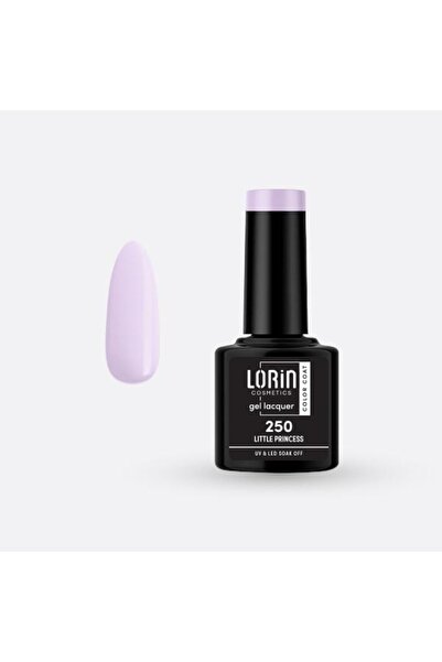 Lorin Cosmetics Lorin Ημιμόνιμο Βερνίκι Νυχιών Τζελ 8ml. # 250 (Μικρή Πριγκίπ...