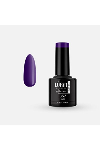 Lorin Cosmetics Lorin Ημιμόνιμο Βερνίκι Νυχιών Τζελ 8ml. # 357 (Ραζίν) - Lori...