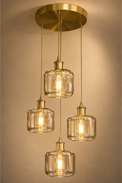 MINIMAL ETICARET VE BILGI TEKNOLOJILERI Luxe Vivid Gold Chrome 4'lü ( Bal Sar...
