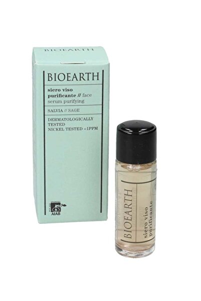 Bioearth Αποτοξινωτικός Ορός Προσώπου με Φασκόμηλο 5ml