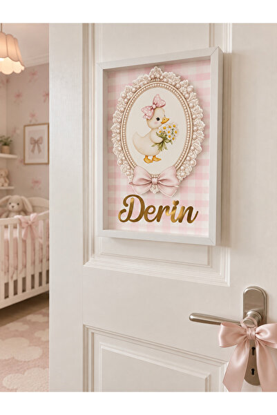 Pırıltılı Dizaynlar Miniklerin Odasına Işıl Işıl Ledli Kız Bebek Kapı Süsü
