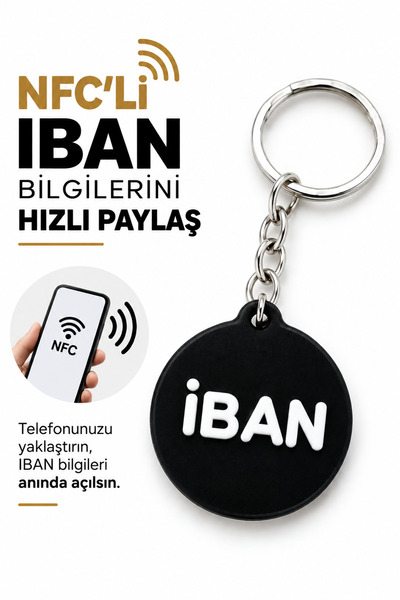 Banka İban Bilgileri Anahtarlık