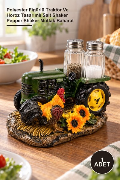 Yenilig 1 Piece Salt and Pepper Shaker Set – Salt Shaker and Pepper Shaker wi...
