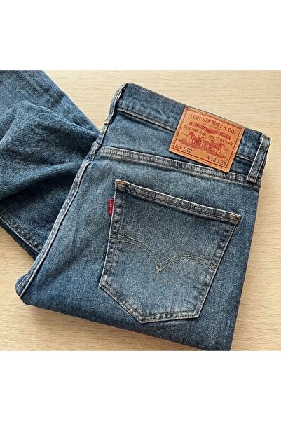 Levi's 512™ Slim Taper likralı esnek Jean -medblue-