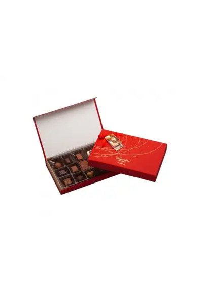 Tea Forte Κουτί με 15 Βελγικές Πραλίνες Valentino Chocolatier, Πολυτελές Κουτ...