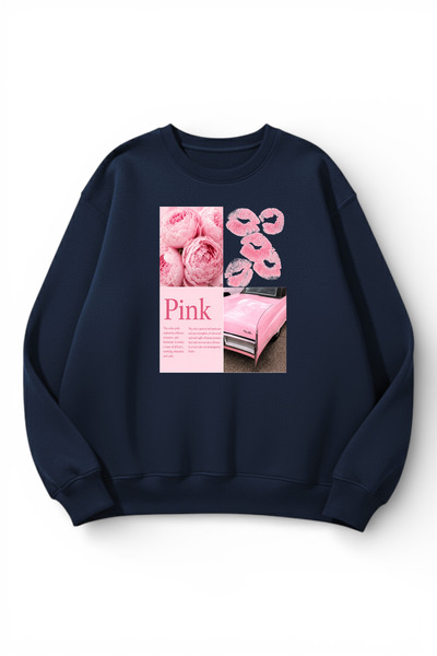 trendypassion Unisex Soft Textured Pink Car Poster Printed Design Oversize 3 ...
