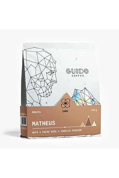 GUIDO Roastery Cafea Boabe de Specialitate Matheus 1kg - Brazilia Single Origin