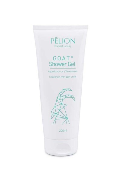 P for Pelion Ο Α.Γ.Θ. Αφρόλουτρο με Γάλα Κατσίκας 200ml