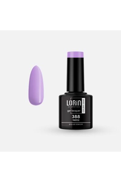 Lorin Cosmetics Lorin Ημιμόνιμο Βερνίκι Νυχιών Τζελ 8ml. # 388 (Γαϊδουράγκαθο)