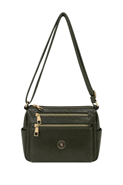 Sanmorris Multi-Pocket Crossbody Bag