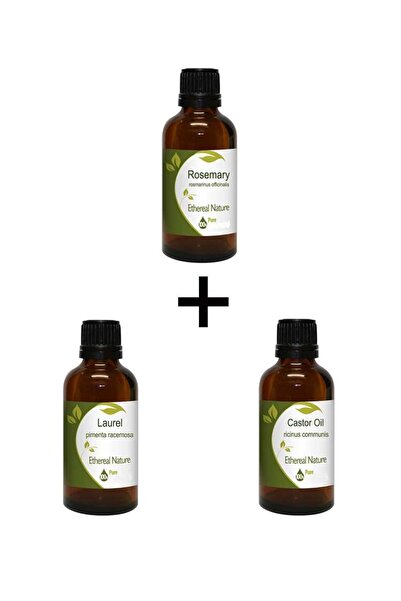 Nature Body Σετ Δύναμης Σάμσον (Καστορέλαιο 100ml + Έλαιο Δαφνέδας 100ml + Έλ...