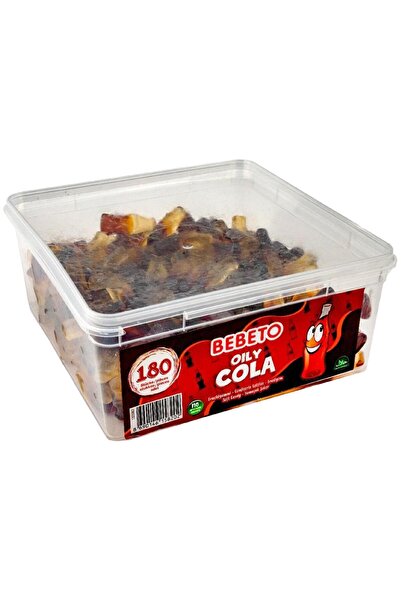 BEBETO Oily Cola Jeleuri 180 bucăți 1080g Cutie