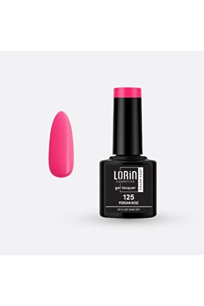 Lorin Cosmetics Lorin Ημιμόνιμο Βερνίκι Νυχιών Τζελ 8ml. # 125 (Περσικό Τριαν...