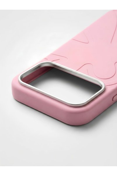 GENERAL VAWI Premium Silicone Magnetic Phone Case with Honeycomb Shock-Absorbing Layer & Anti-Scratch Flocking for 18 Pro Max