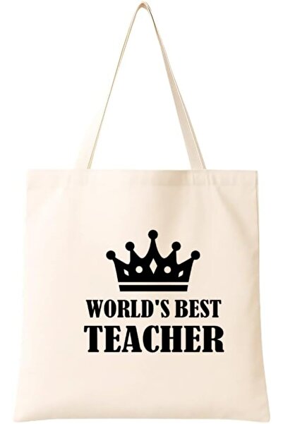 Generic Teacher's day gift Cotton Bag Funny Designs Print - Reusable Canvas T...