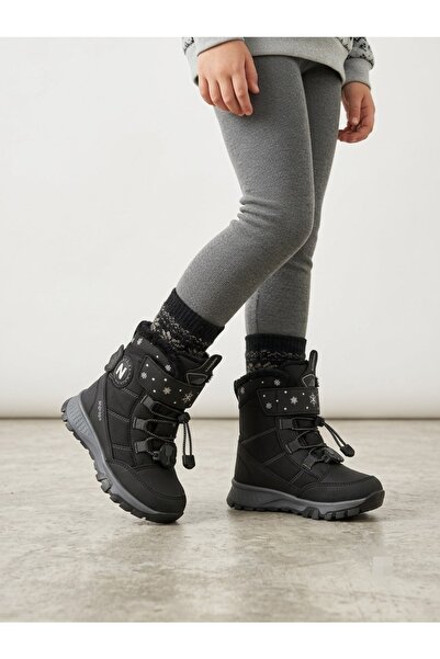 GÜLERSHOES Garantili Orijinal Su Geçirmez Kışlık Kaymaz Kürklü Kız Çocuk Bot ...