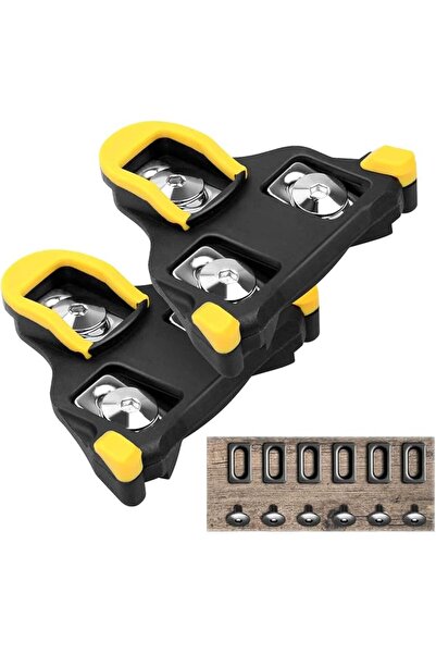 X SPRING Road Bike Cleats, 2 PCS Bike Cleats and Covers Set, Top Power Transf...