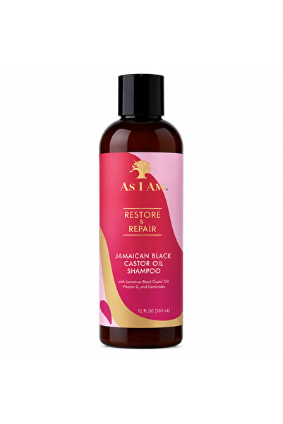 As I Am Jamaican Black Castor Oil Shampoo, . (12oz)