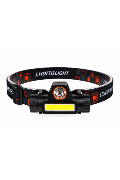 Generic Brand Φακός κεφαλής LED Υψηλής Ισχύος, Q5 + COB, 500 lm