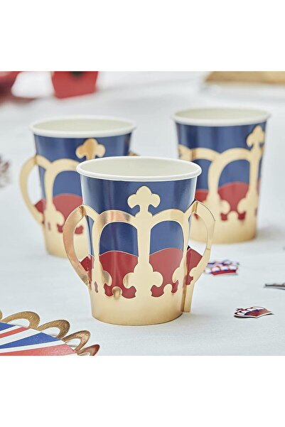 Ginger Ray Union Jack Party Paper Cups