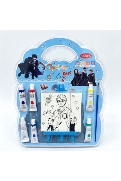KAZUKO Harry Potter Drawing & Coloring Set for Kids - Watercolor Kit with Dra...