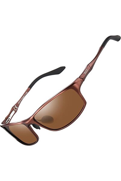 DUCOO DUCO Polarized Sunglasses for Men 100% UV400 Protection Metal Frame Dri...