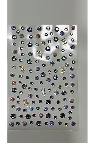 Next Plus Self-Adhesive Shiny Multi-Dimensional Transparent Flowers Hologram ...