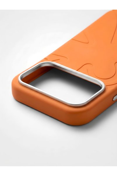 GENERAL VAWI Premium Silicone Magnetic Phone Case with Honeycomb Shock-Absorbing Layer & Anti-Scratch Flocking for 18 Pro Max