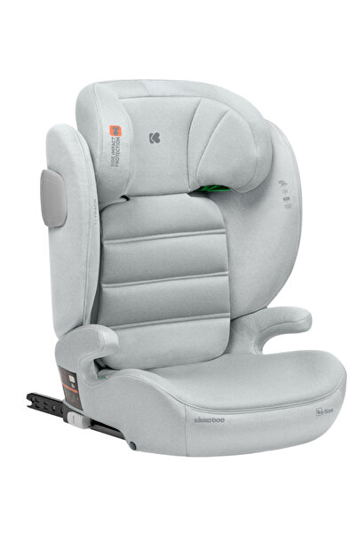 Kikka Boo Κάθισμα Αυτοκινήτου 100-150εκ. i-size Isofix i-Track Ανοιχτό Γκρι 4...