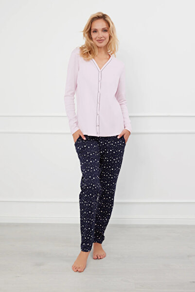 Other Pijamale de damă Libra, cu mâneci lungi și pantaloni lungi, mărimea L.