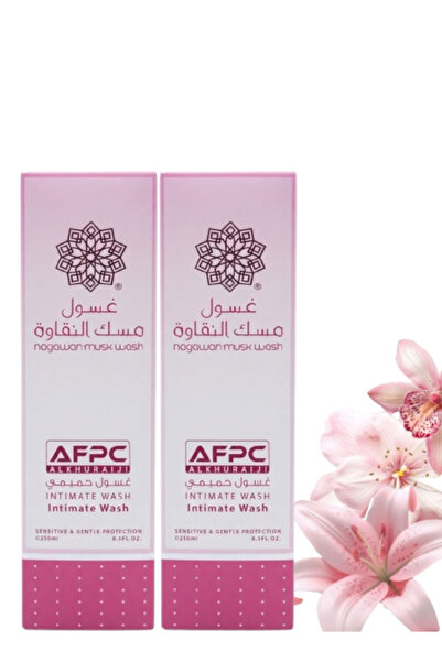ALKHURAIJI 2 Pieces Afpc Nagawan Musk Wash Intimate Wash 250 ML