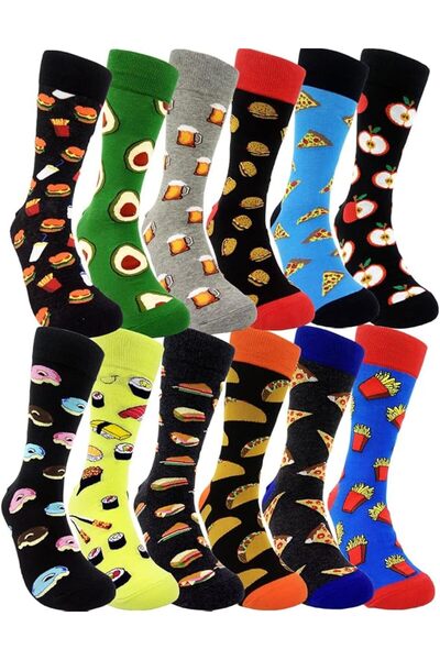 HSELL MARKETING HSELL Unisex Adult Hsell Mens Fun Dress Socks