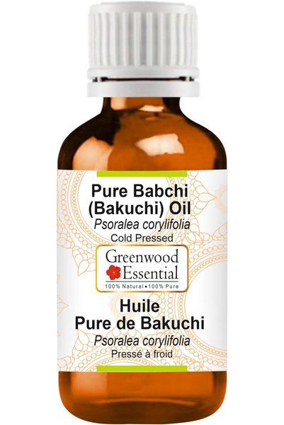 Greenwood Essential زيت البابتشي (باكوتشي) النقي (بسويراليا كوريليفوليا) طبيع...
