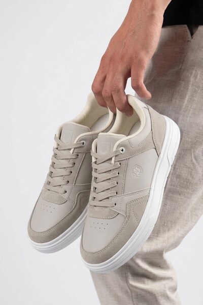 AlbiShoes Erkek Mevsimlik Cilt Rahat Taban Spor Ayakkabı Günlük Okul Anatomik Taban Erkek Sneaker
