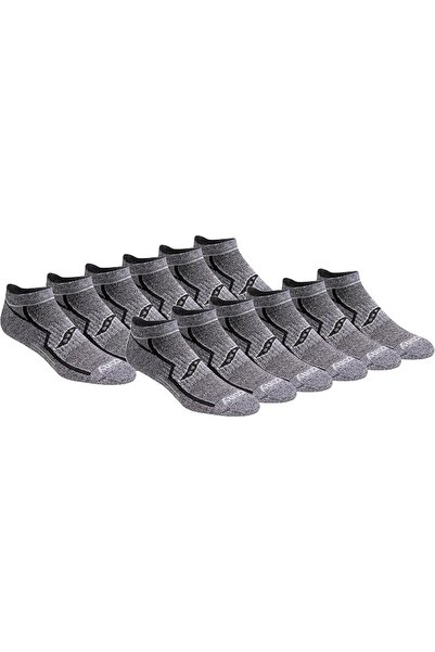 SAUCONY mens Bolt Rundry Performance No-show Multi-pack Socks Socks