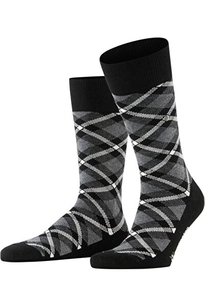 Burlington Men's Tartan M So Cotton Patterned 1 Pair Socks (pack of 1)