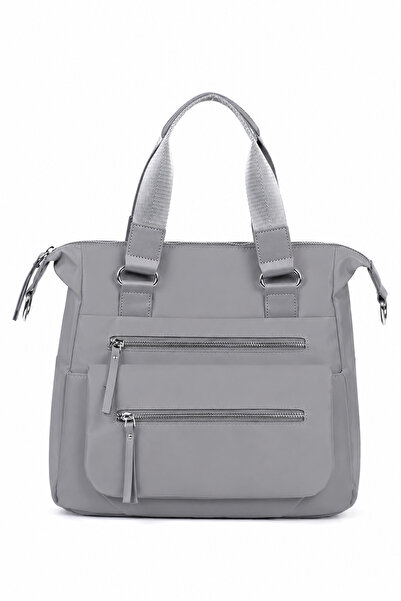 louisiana polo Jkln Women's Shoulder Bag Large Volume Daily Gray Bag 2405-7