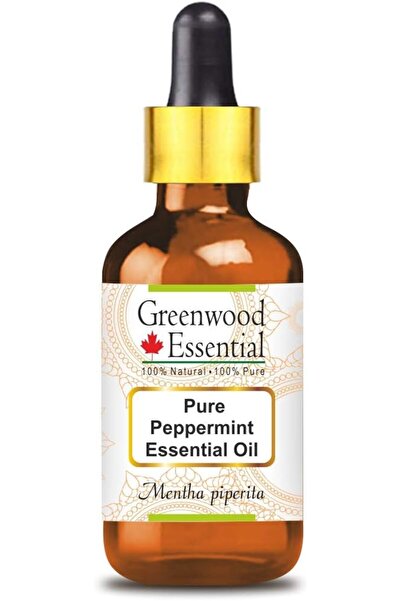 Greenwood Essential Pure Peppermint Essential Oil (Mentha piperita) Steam Dis...